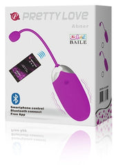 Pretty Love Abner Smartphone Controlled Vibrating Egg